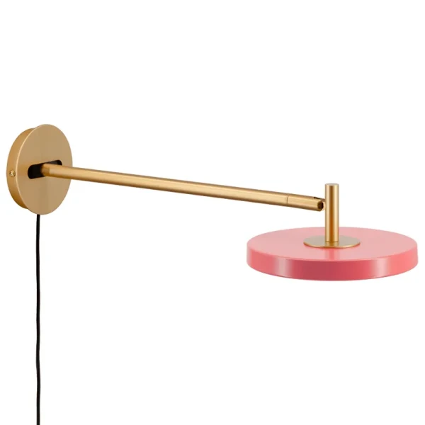 UMAGE packshot 2285 Asteria wall lamp long nuance rose 1 image