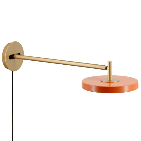 UMAGE packshot 2286 Asteria wall lamp long nuance orange 1 kuva
