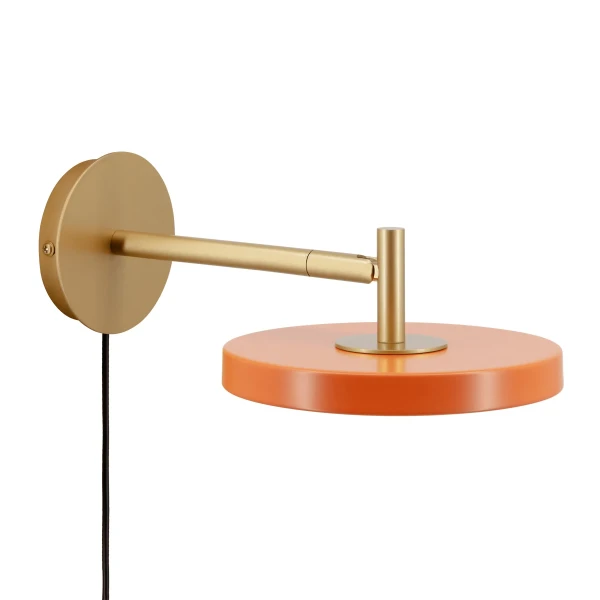 UMAGE packshot 2279 Asteria wall lamp short nuance orange 1 kuva