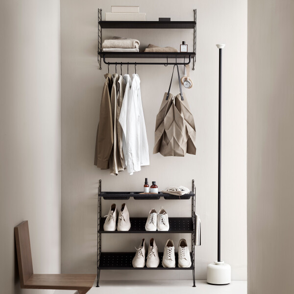 string hallway D black interior image