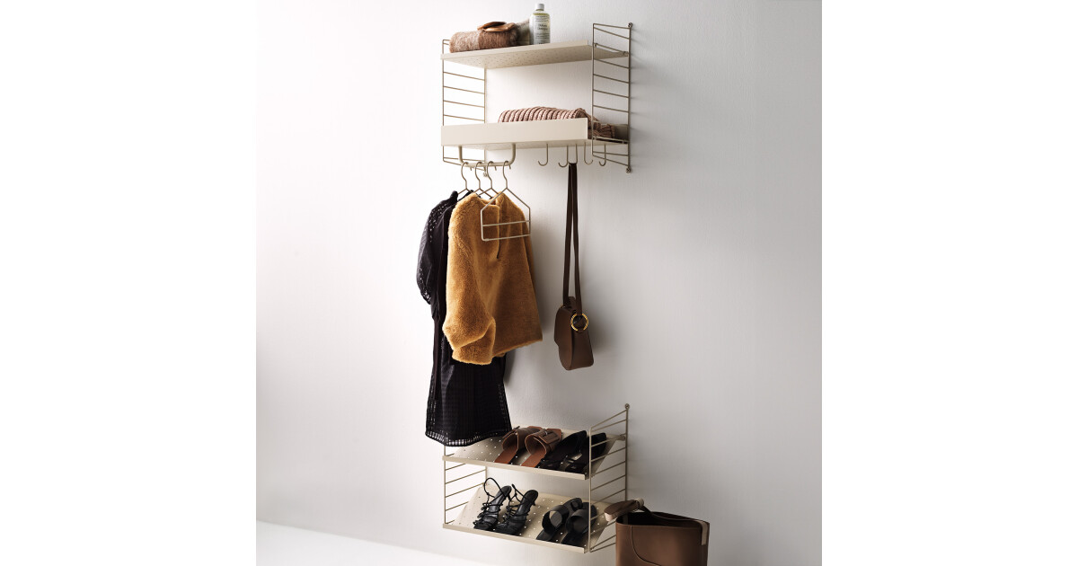 String HALLWAY yhdistelmä E, beige » Wilma Interiör