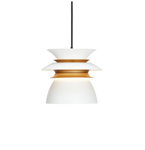 Belid DIABLO LED taklampa vit/mässing image
