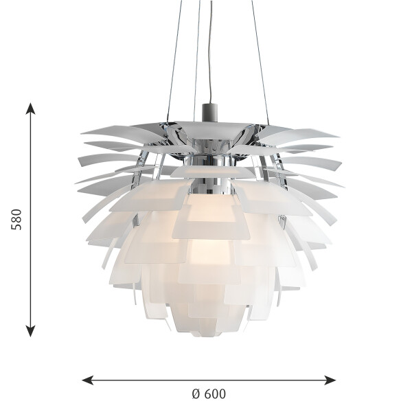 PH Artichoke Glass 600 image