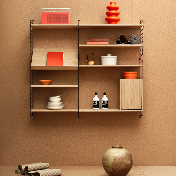 String Tiny Cabinet oak interior image