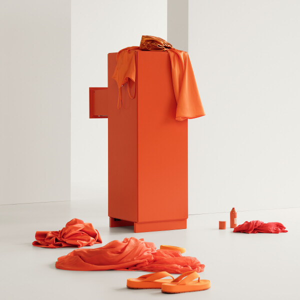 String Relief 41 Orange Back image