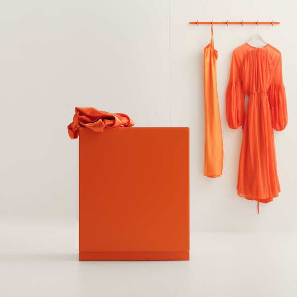 String Relief 82 Orange Back image