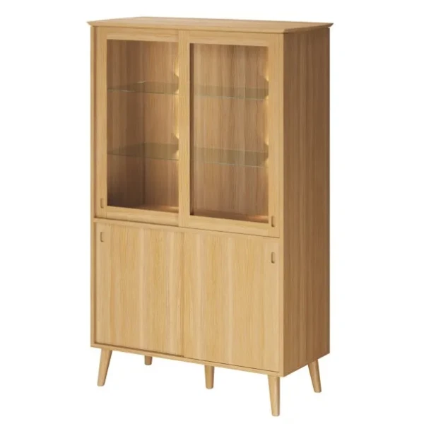 Caso furniture CASO 120 vitriini valoilla tammi v2 image