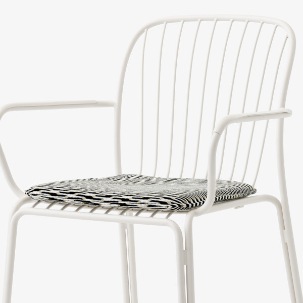 SC95 Ivory Thorvald Chair Seat Pad Marquetry Bora kuva