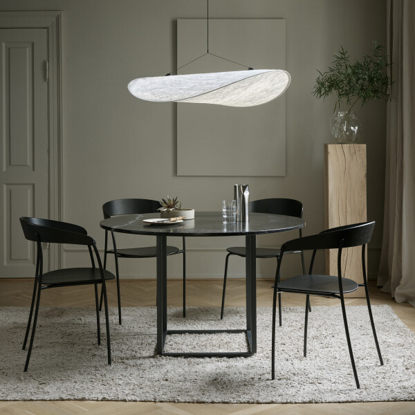 New Works Tense Pendant Dining Table Interior image