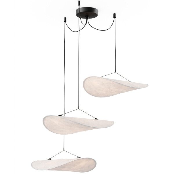 New Works Tense Chandelier Tyvek O55cm On kuva