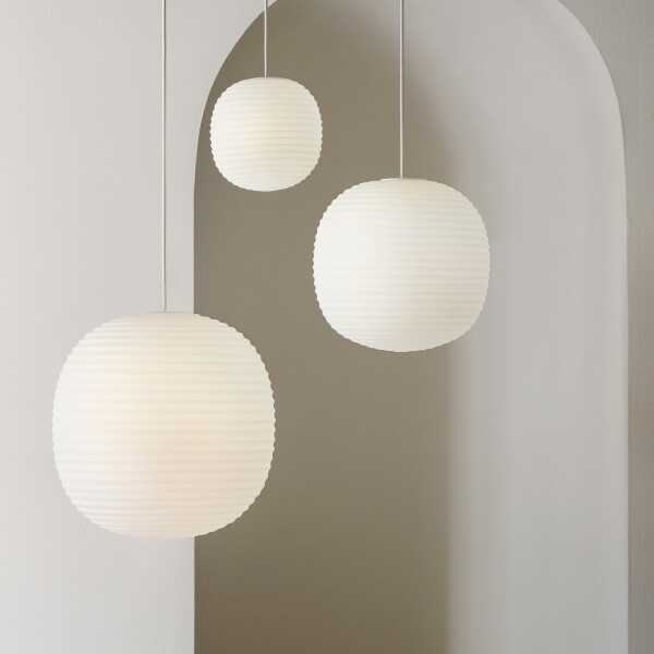 New Works Lantern Pendant Small Medium Large kuva