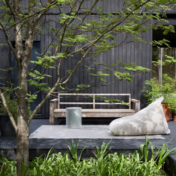 Woodnotes River melange grey light sand IN OUT image