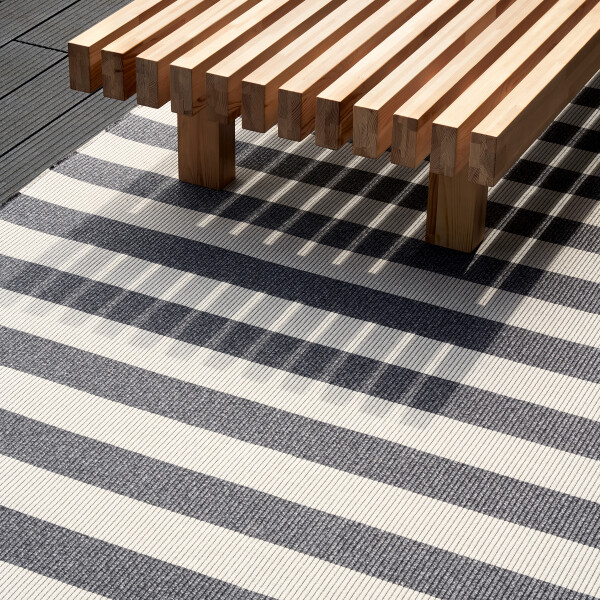 Woodnotes Big Stripe melange grey light sand image