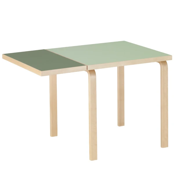 Artek Aalto Table foldable DL81C extended olive kuva