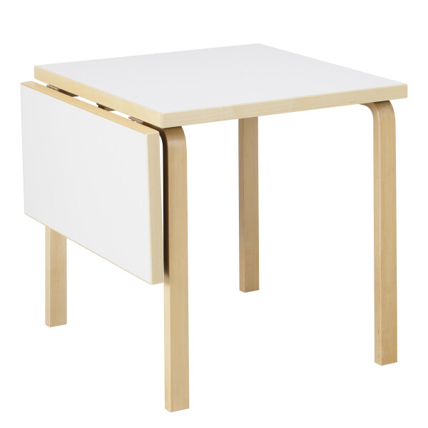 Artek Aalto Table foldable DL81C folded white kuva