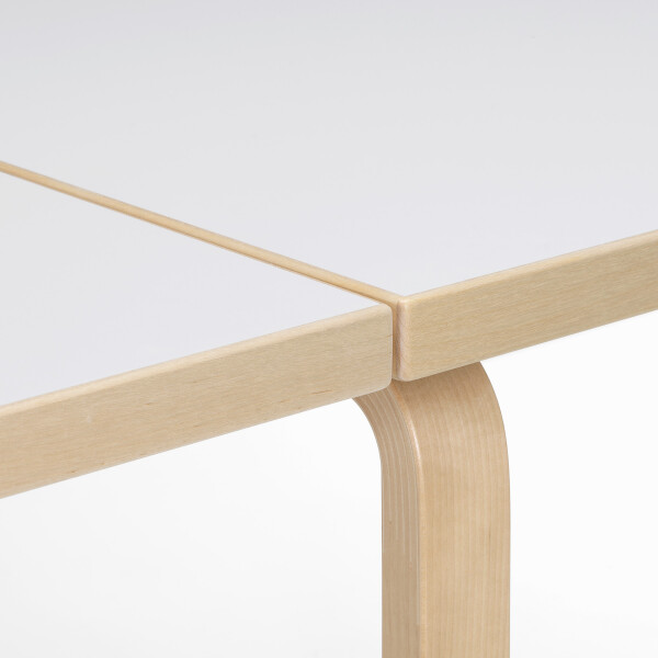 Artke Aalto Table foldable DL81C white linoleum kuva