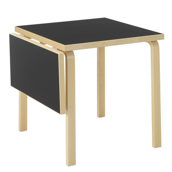 Artek Aalto Table foldable DL81C folded black kuva
