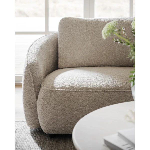 124570 120845 b mb Norris sofa light beige anna 2 Taransay coffee table beige brown 5 kuva