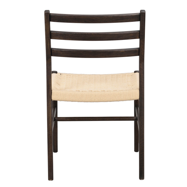 Rowico Harlan chair brown oak back kuva
