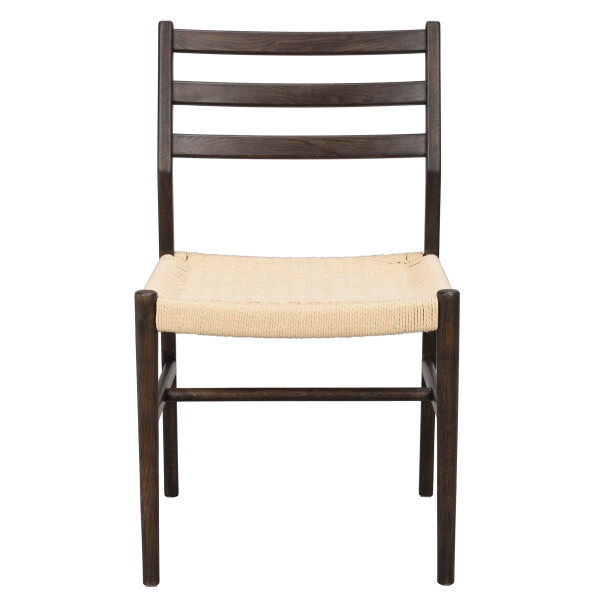 Rowico Harlan chair brown oak front kuva