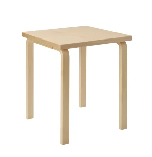 Artek BORD 80C 60x60 cm, björk image