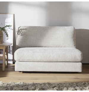 Rowico DUNCAN CHAIR soffmodul center, ljusgrå image