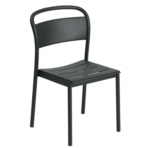 Muuto Linear steel side chair black image