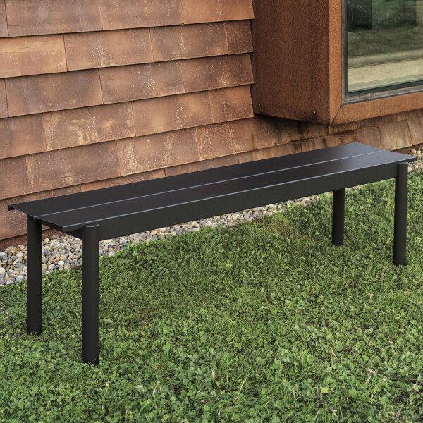 Muuto Linear steel bench 170 cm black out image