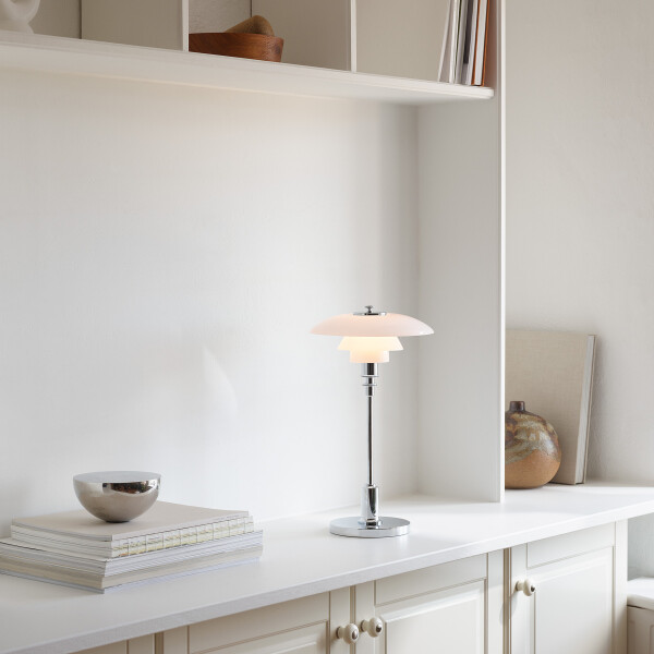 Louis Poulsen PH 2 1 Table High Lustre Chrome Plated Shelf image