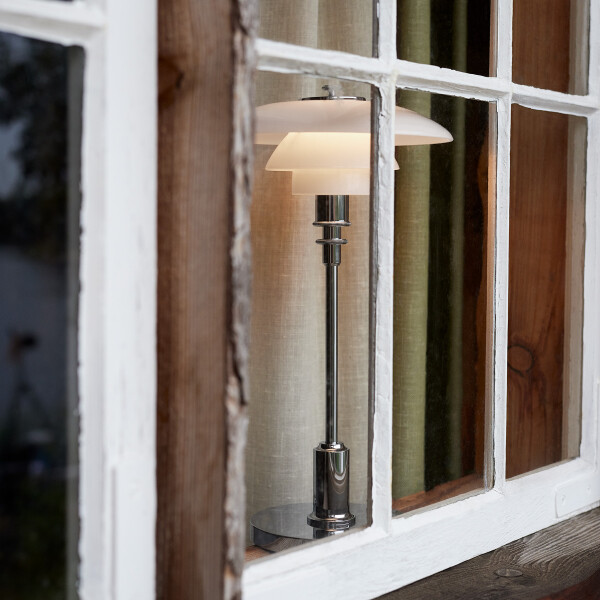 Louis Poulsen PH 2 1 Table High Lustre Chrome Window image