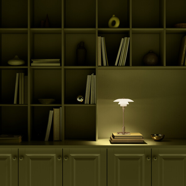 Louis Poulsen PH 2 1 Table Brass Metallised Green image