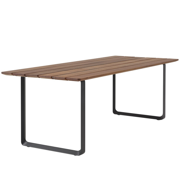 Muuto 70 70 outdoor table 225x90 sapele mahogany oiled kuva