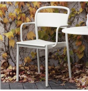 Muuto LINEAR STEEL karmstol, grå image