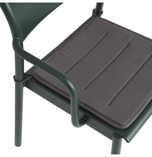Muuto LINEAR STEEL sittdyna för sido-/karmstol, mörkgrå image