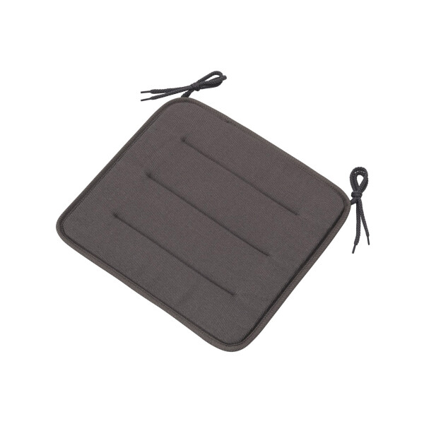 Muuto Linear steel seat pad bar stool dark grey image