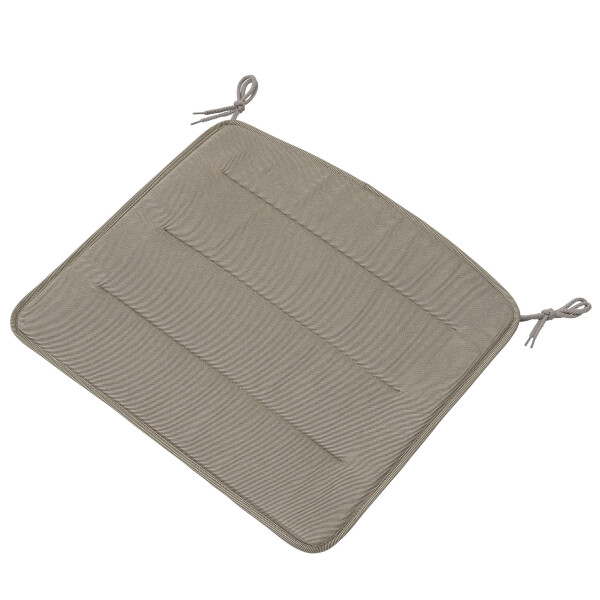 Muuto Linear steel seat pad lounge armchair light grey image