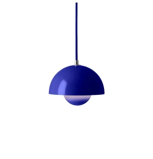 &Tradition FLOWERPOT VP10 riippuvalaisin, cobalt blue kuva