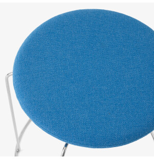 &Tradition WIRE STOOL VP11 sittdyna, Hallingdal 723 blå image