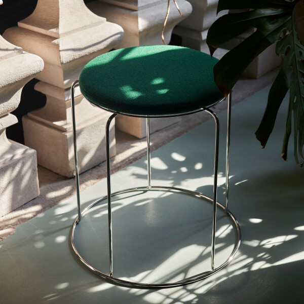 ATD Wire stool VP11 Seat Pad Green kuva