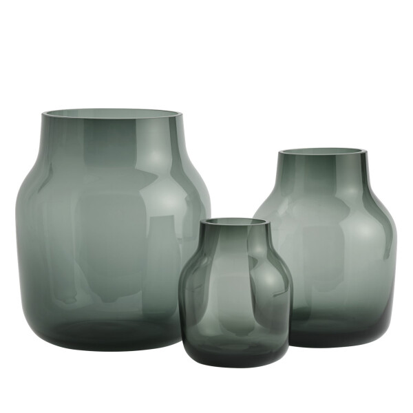 Muuto Silent vase family dark green image