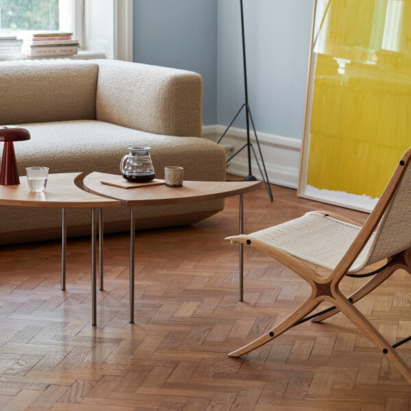 ATD Two Pinwheel HM7 Oak w. Stainless Steel kuva