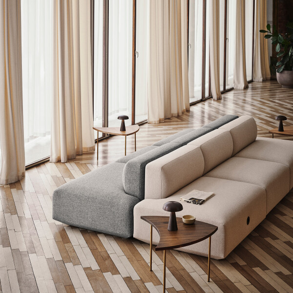 ATD Pinwheel HM7 Oiled Walnut Brass lifestyle kuva