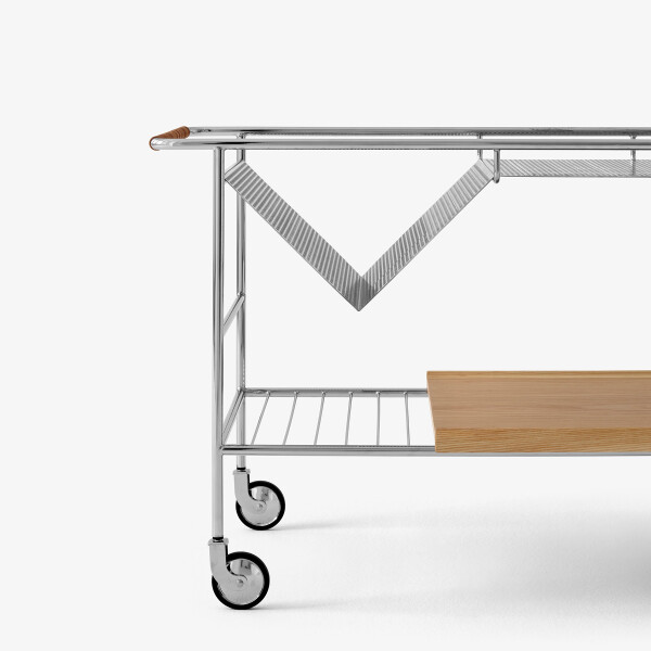 ATD Alima NDS1 Chrome w. Oak Tray Direct side kuva