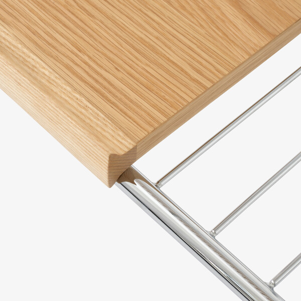 Alima NDS1 Chrome w. Oak Tray Detail kuva