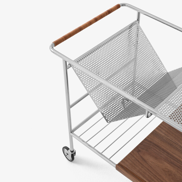 ATD Alima NDS1 Chrome w. Walnut Tray Detail kuva