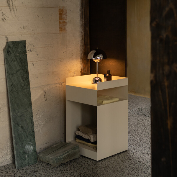 ATD Flowerpot VP9 Rotate SC73 Ivory kuva