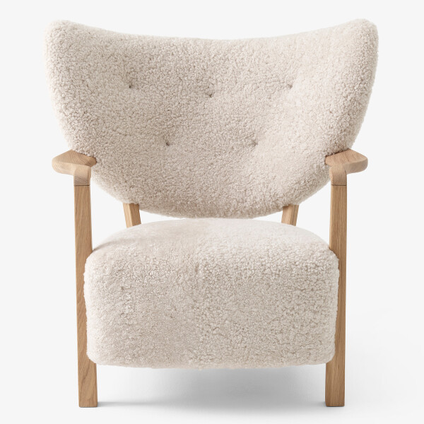 Wulff ATD2 Oiled oak w. Sheepskin moonlight Front image