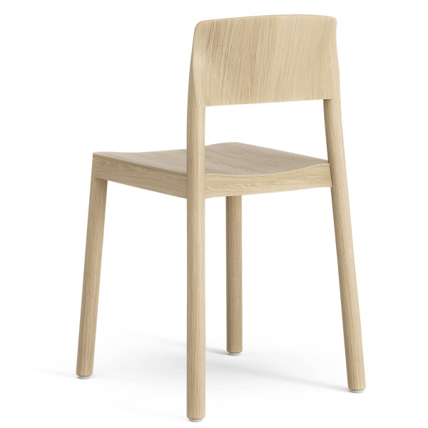Swedese Grace Cafe Chair Oak Natural varnish back image