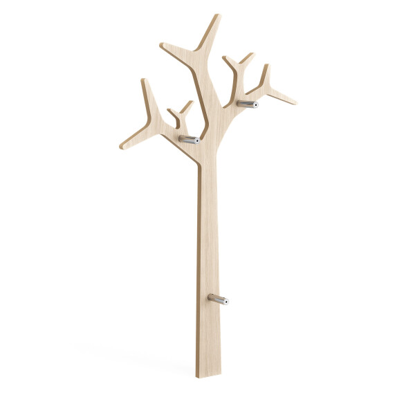 Swedese Tree wall 134 cm white oak back kuva