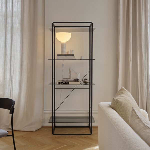 New Works Kizu Table Lamp White Marble Large Interior kuva